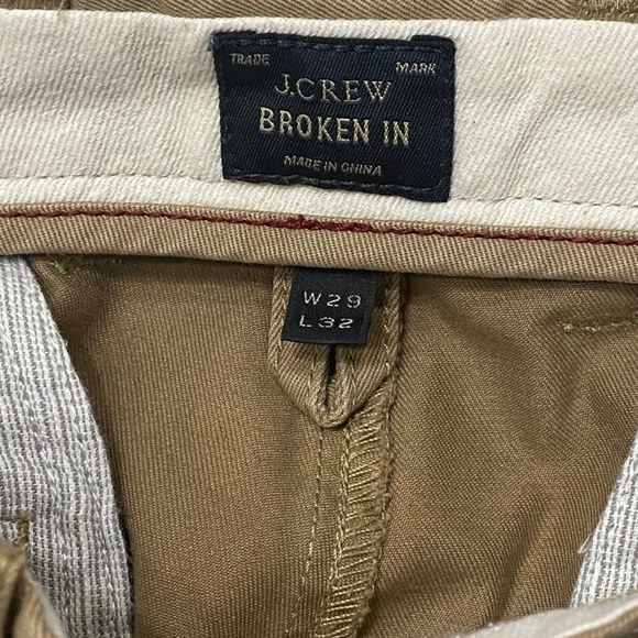 Men's J. Crew Broken -In Tech Pant 29"x32" - Picture 5 of 5